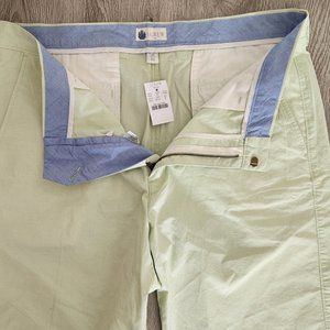 NWT-FATHER'S DAY SPECIAL-J.Crew Men’s Lightweight Shorts – Size 35– Light Green